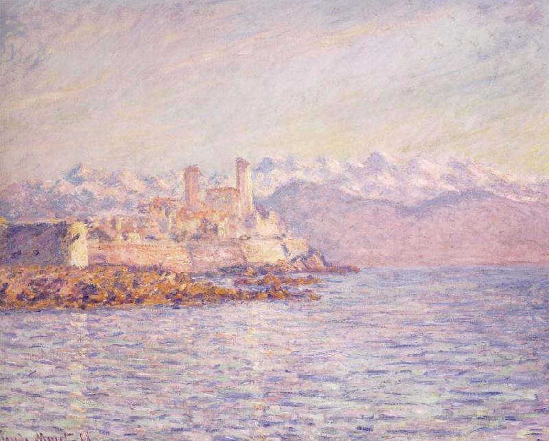 Claude Monet Antibes France oil painting art